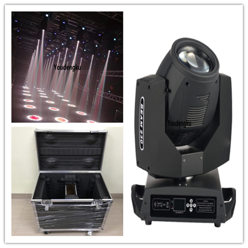 6 stage beam sharpie moving head lights with flightcase and 7R 230W gobos