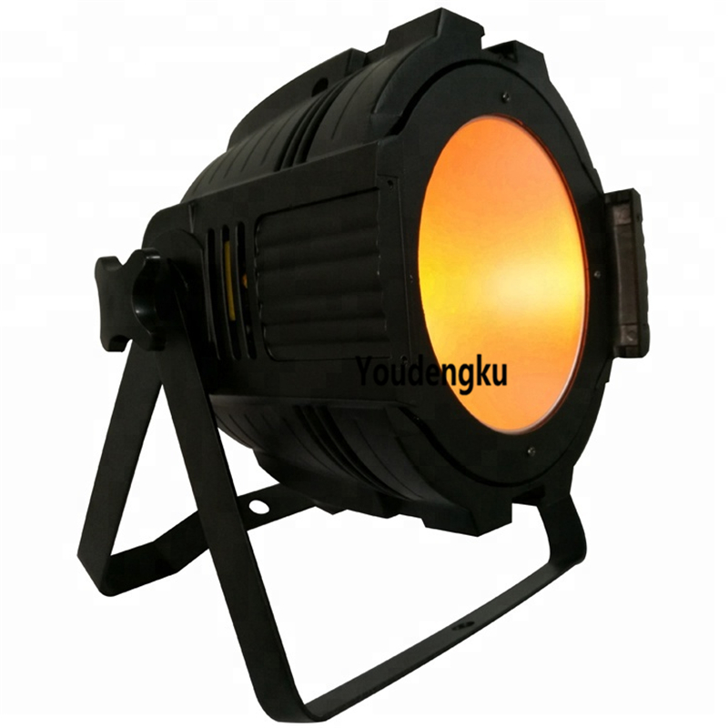 6pcs 200W LED RGBWAUV 6-in-1 PAR can COB uplights for stage lighting