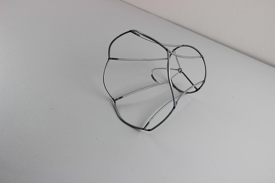 6-piece DIY lampshade set with 15cm frames for E14 clip-on fixtures