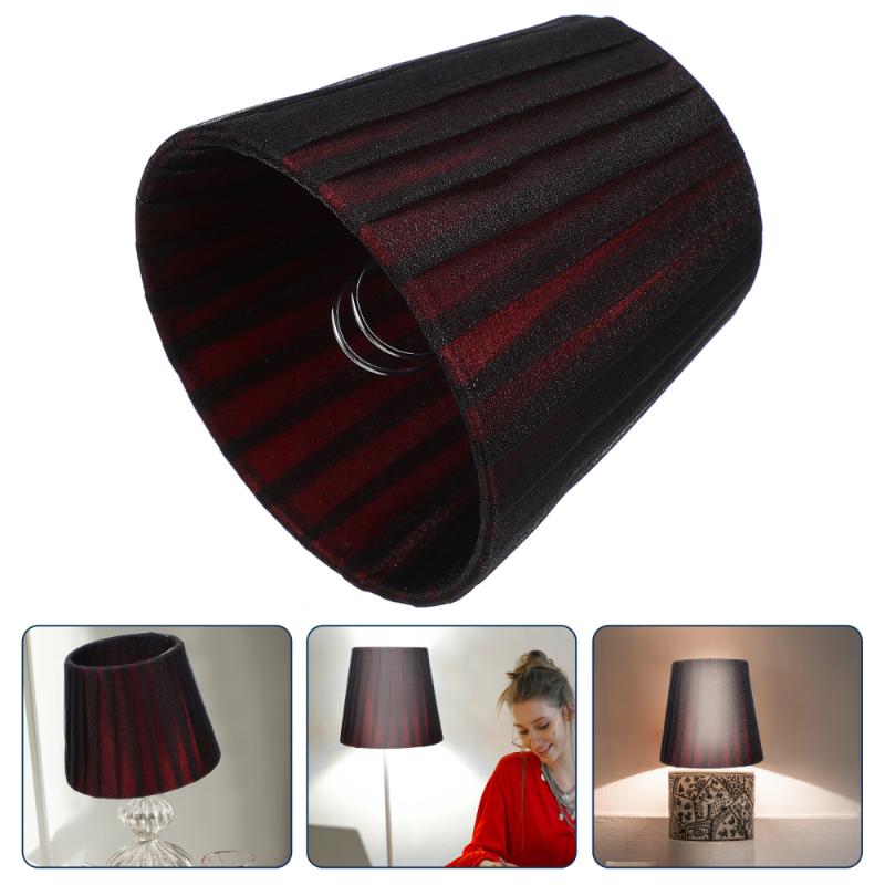 6-piece stylish fabric lamp covers for creative bulb shades