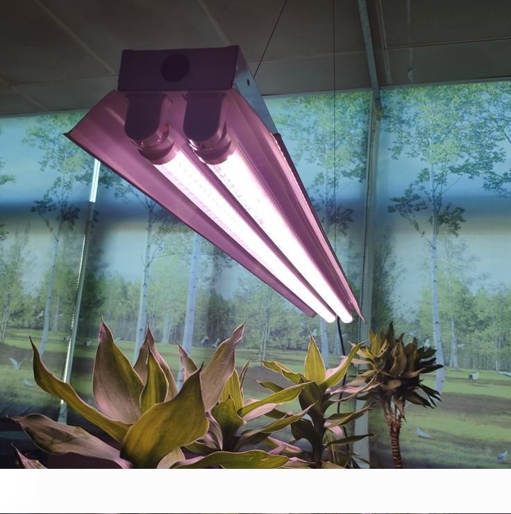72W full-spectrum LED grow light fixture for indoor hydroponic plants, ideal for greenhouse cultivation from seedling to flowering stages