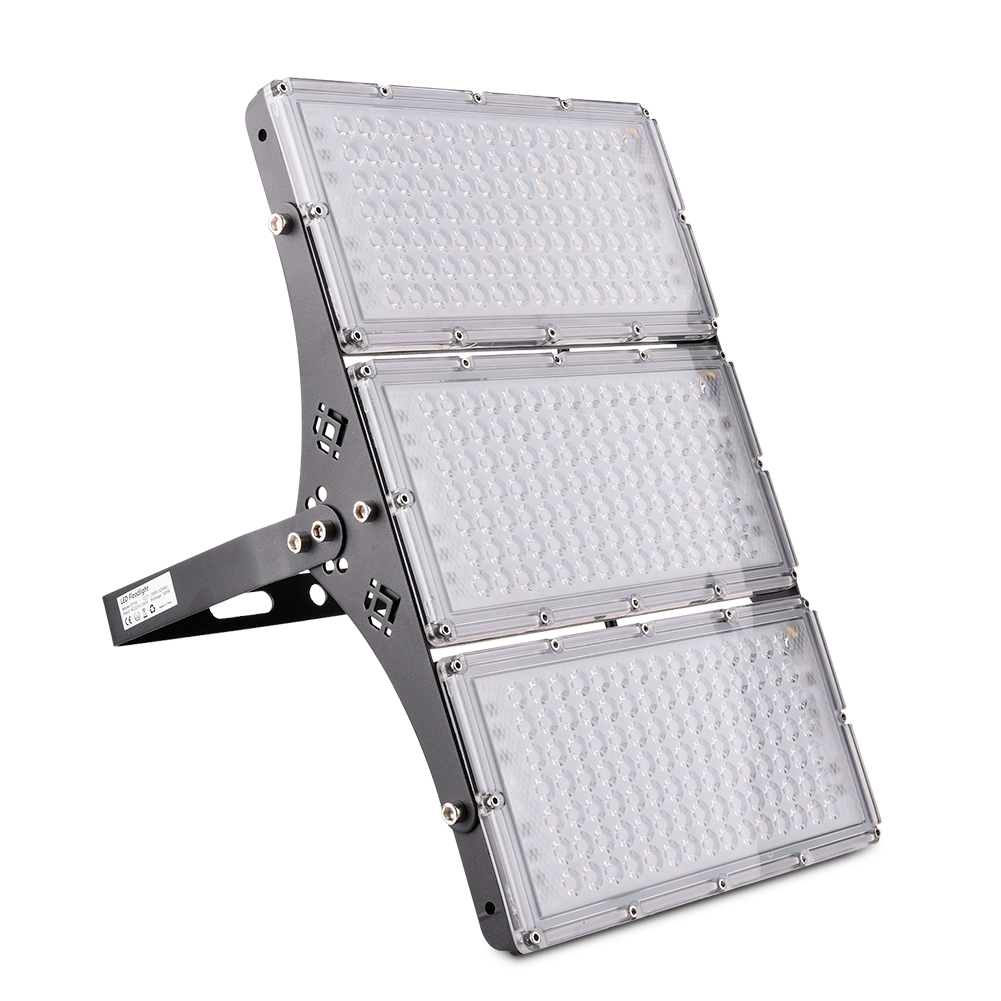 7th Gen Ultra-thin 300W LED Flood Light for Warehouses, Garages, Factories, Yards and Gardens