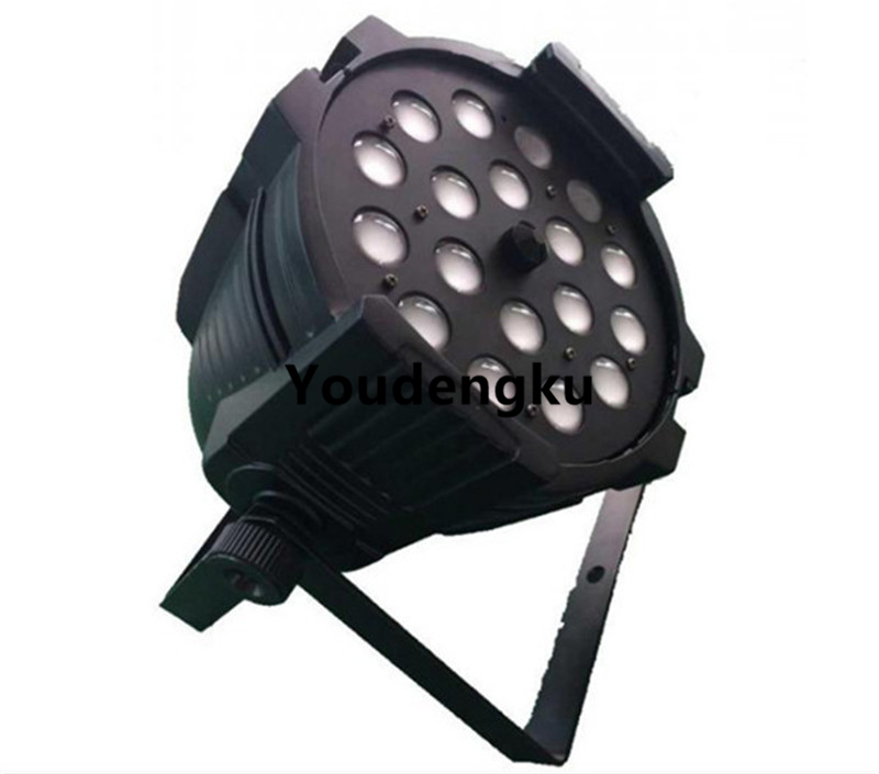 8 top-selling DMX DJ lights: 18x10W RGBW LED PAR 64 with zoom