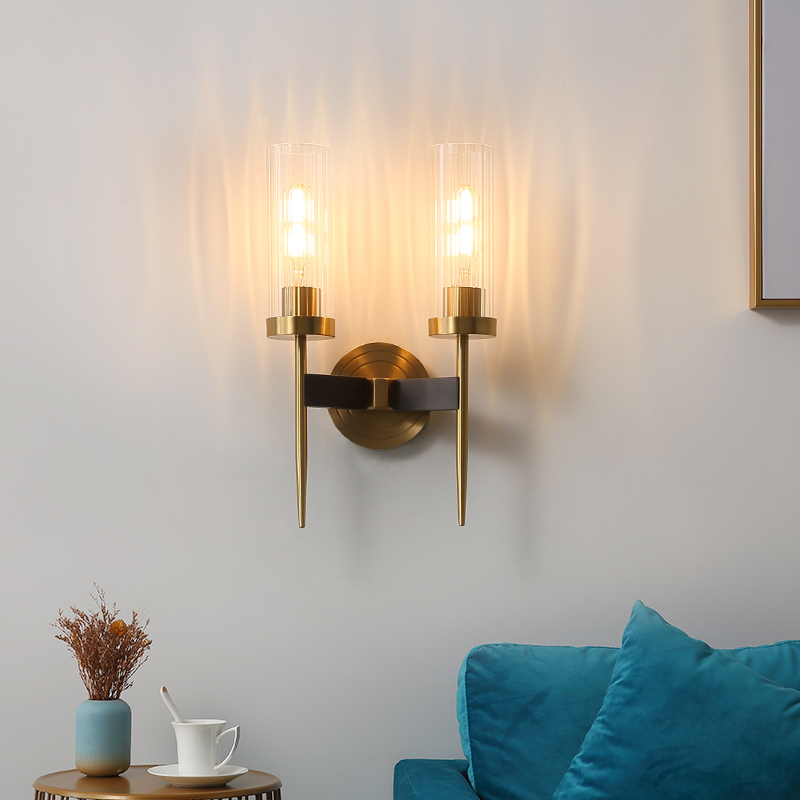 American Copper Wall Lamp Living Room Sconce Bedroom Bedside Lamps Modern led Wall Lights Bathroom Mirror Light Simple Stairs

Copper wall lamp for living room, bedroom sconce, modern LED wall light, bathroom mirror illumination, simple stair lighting