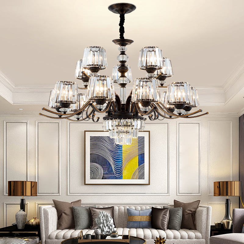 American Crystal Chandelier Lighting Luxury Living Room Lamp Modern led Dining Room Light Hotel Hall Bedroom Decoration Pendant Lamps

Elegant crystal chandelier lighting for luxurious living rooms, modern LED dining lights, and stylish pendant lamps for hotel halls and bedroom decor