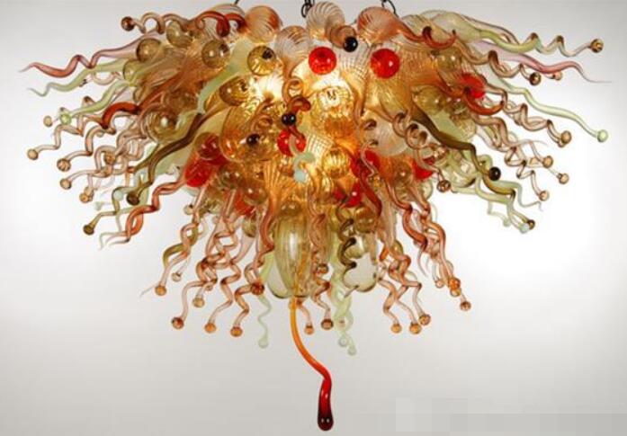 Antique indoor chandeliers featuring handcrafted Murano glass with unique LED lighting designs