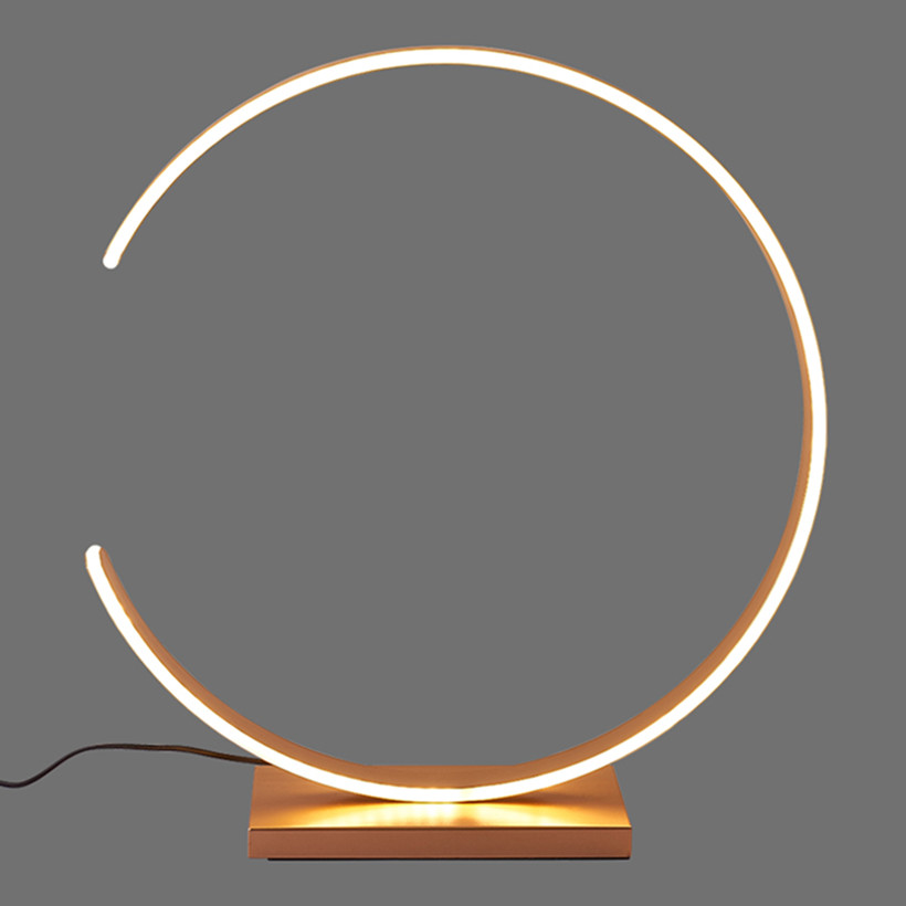 Art Deco-inspired LED table lamps with a sleek, modern design, perfect for bedrooms, living rooms, nurseries, offices, and dorm studies