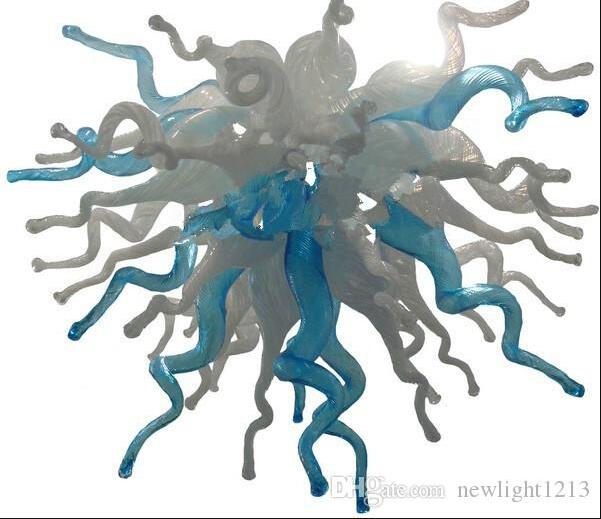 Artistic LED pendant lights featuring handcrafted Murano glass chandeliers for home decoration