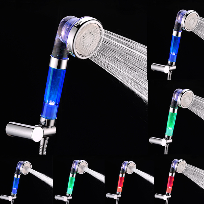 Bath High Quality Shower Head High Pressure Boosting Water Saving Filter Balls Beads Utility Head With Negative Ion Activated  

Premium high-pressure shower head with water-saving filter beads and negative ion activation