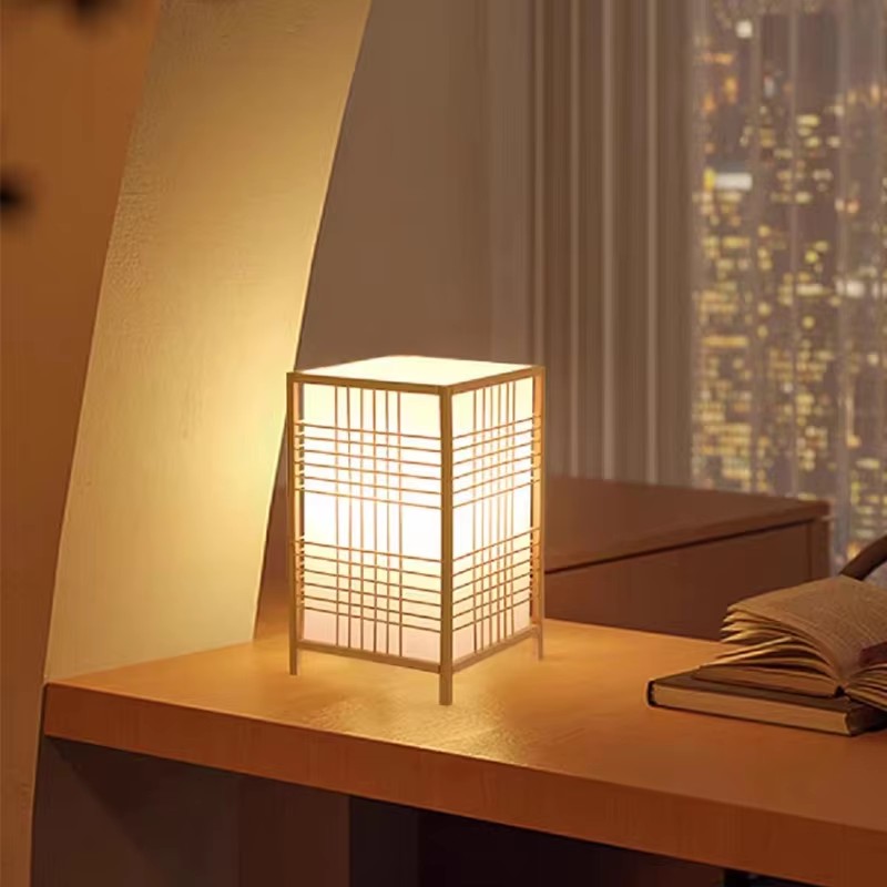 Bedroom warm bedside lamp Japanese-style Zen tea room lamps tatami decor table lamps Living Room bamboo art desk lights

Cozy bedroom bedside light, minimalist Zen tea room illumination, tatami-style decor lamps, elegant bamboo desk lights for living spaces