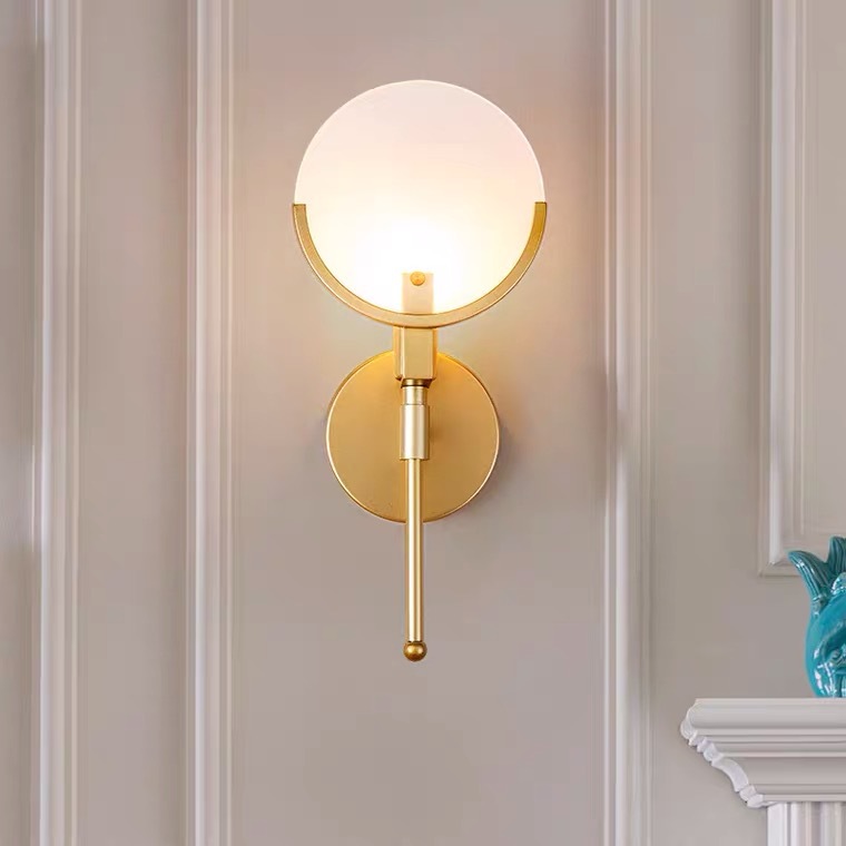Bedside Lamp Club Hotel Guest Room Wall Light Aisle Stairs Lamps Modern led Wall Sconce American All Copper Bathroom Lighting fixtures

Modern LED wall sconces for hotel rooms, bedside lighting, and bathroom fixtures with American all-copper construction