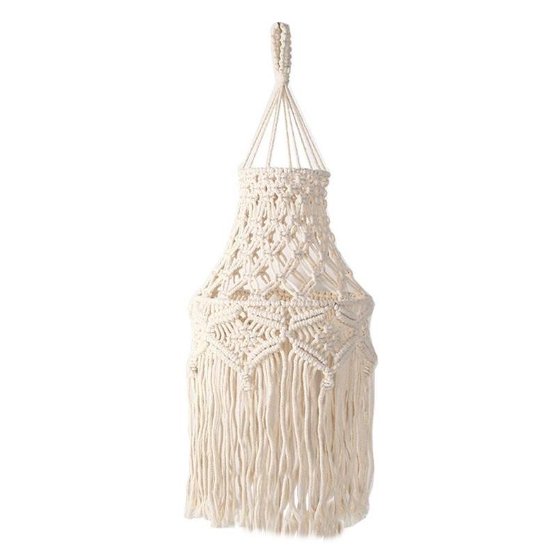 Boho handmade pendant lamp shade for stylish home lighting decor
