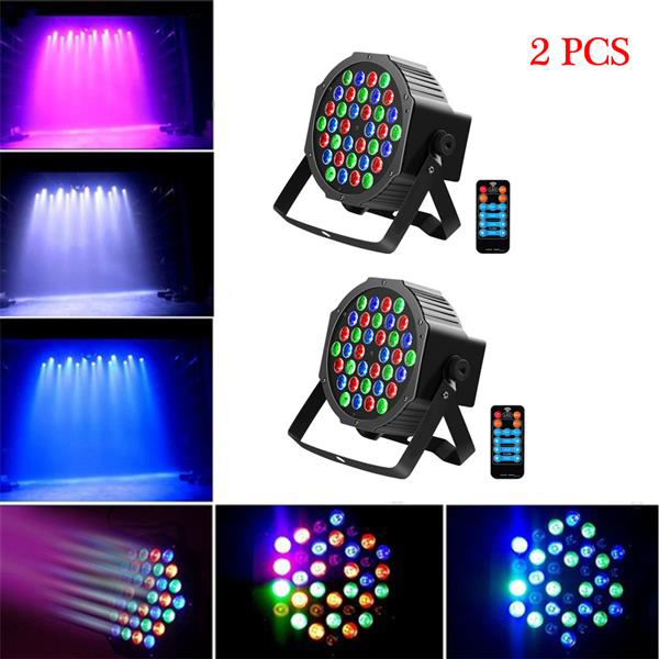 Brand new 36W RGB LED mini DJ bar with remote, auto, sound control, DMX512, and 4 dimmable PAR lights for stage and party use