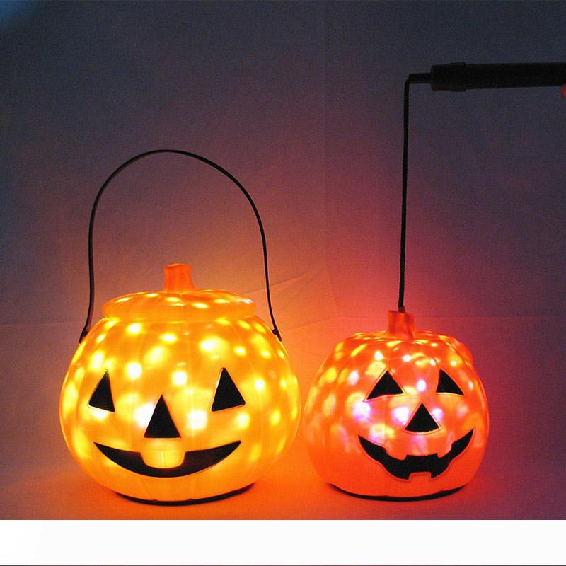 BRELOGN Halloween Pumpkin Night Light Portable Lantern Children's Toys LED Lighting Festival Decorative Lights Colorful Ambient Lights