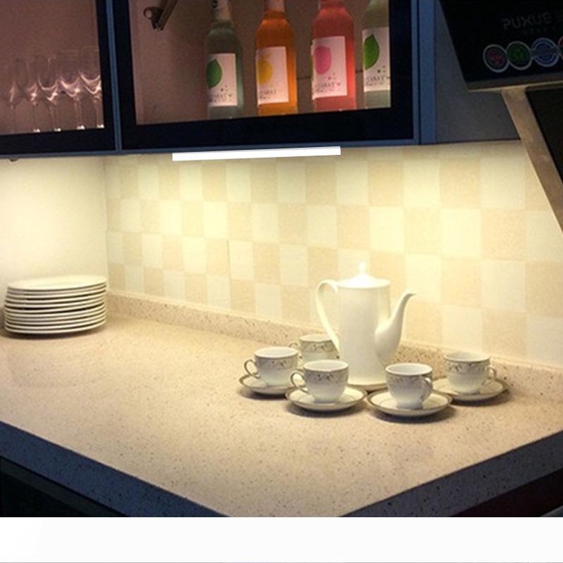 BRELONG USB rechargeable motion-sensing night light with 10 LEDs for cabinets