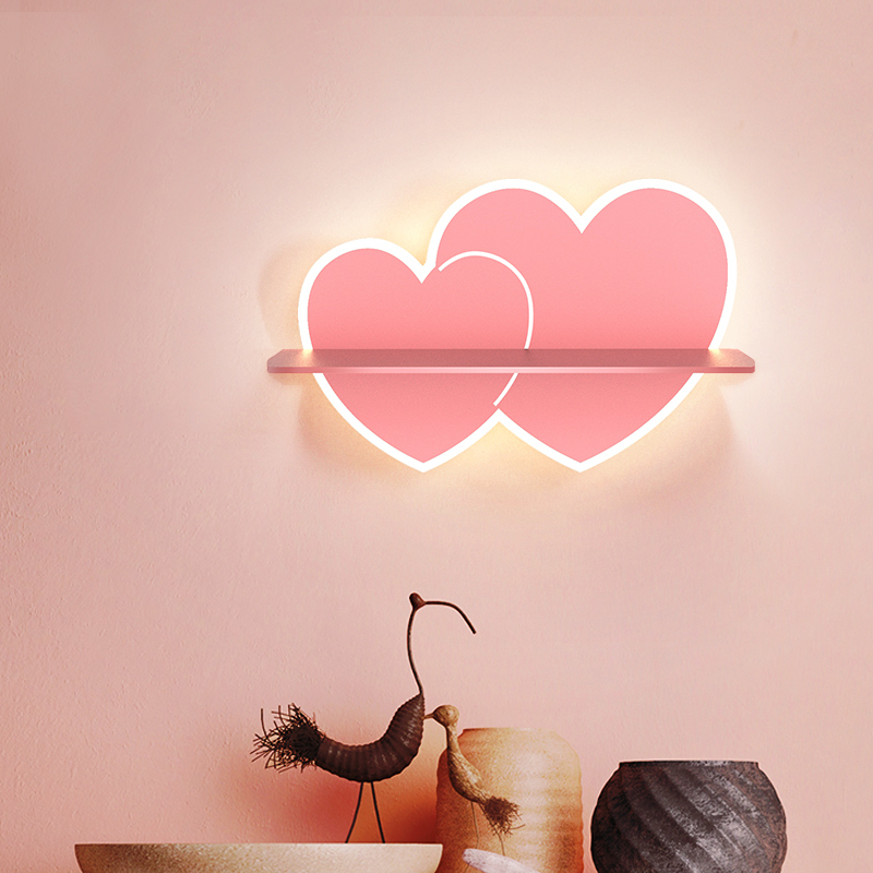 Cartoon Wall Lamp for Kids' Bedroom with Creative LED Eye Lighting, Ideal for Boys and Girls' Rooms or Kindergarten Decor
