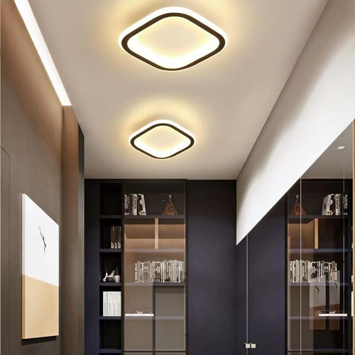 Ceiling Lights Simple Modern Nordic Led Round and Square 20CM AC100-240V,for Restaurant Bedroom Fitting Room Living Shop Aisle Lamps C10200