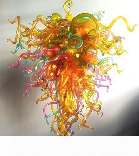 Chandeliers Lamp Mouth Blown Borosilicate Glass Custom Decorative Factory -outlet Price Crystal Chandelier