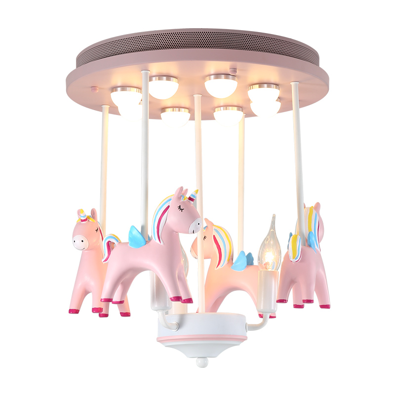 Children's Ceiling Light for Bedrooms - Modern LED Lamp with Cartoon Designs for Playrooms and Kindergartens