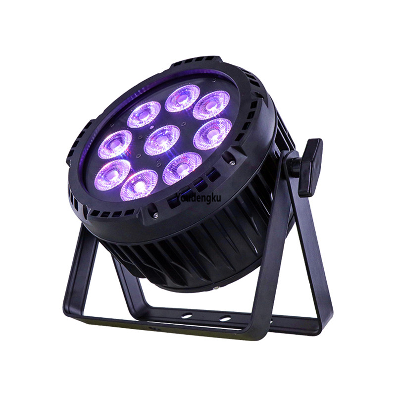 China affordable outdoor waterproof wireless mini LED par can with 9x18W RGBWA UV 6-in-1 wall washer stage light