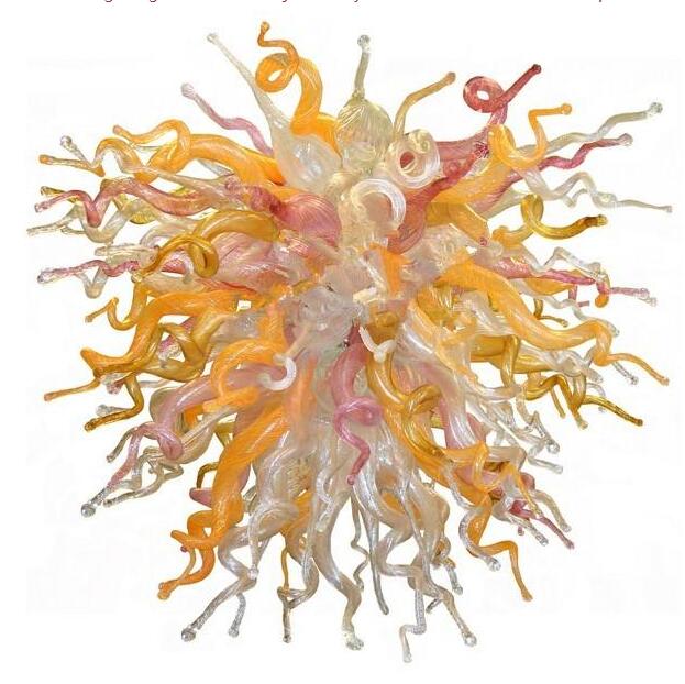 China Outlet Lamps offers elegant Murano glass LED pendant lights for home decoration, featuring hand-blown floral chandelier designs