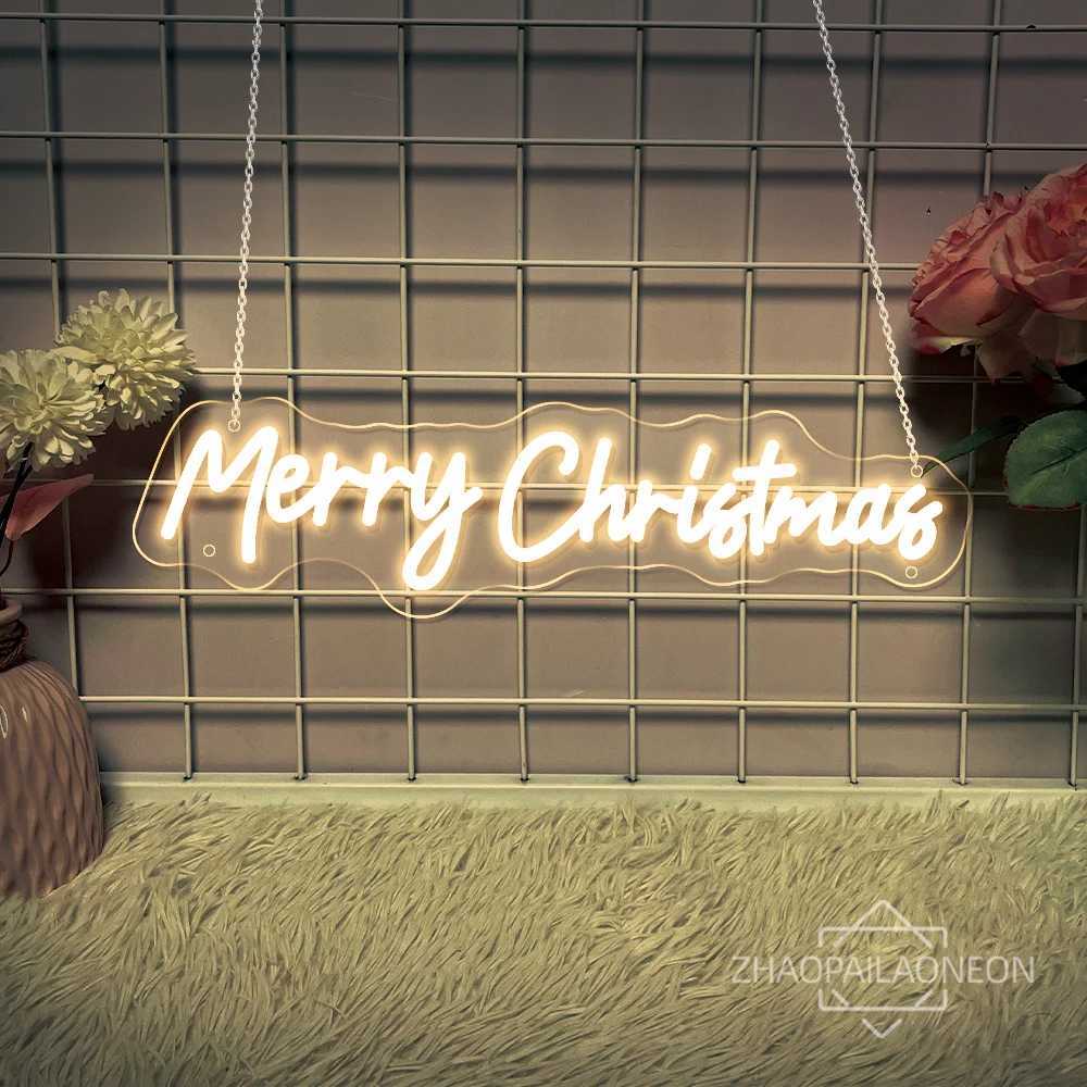 Christmas LED neon lights for home decor, wall or bedroom, with USB power, perfect as a festive gift