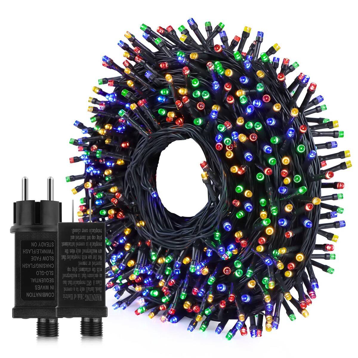 Christmas LED string lights for home decor, village displays, trees, gardens, and weddings