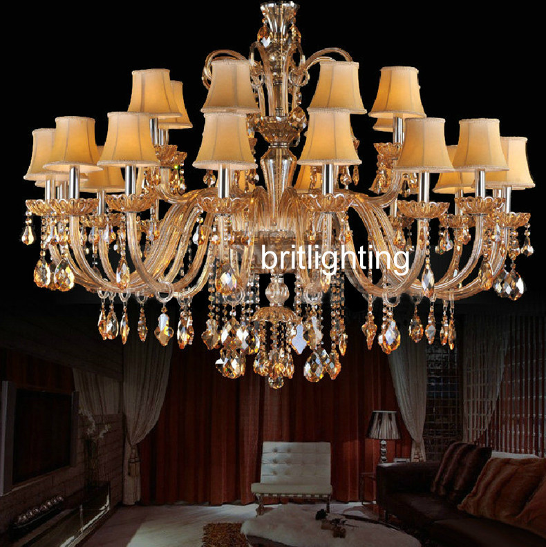 Classic Elegant Crystal Chandeliers for Living Rooms, Conference Halls, Restaurants, and Churches with Traditional and Modern Designs