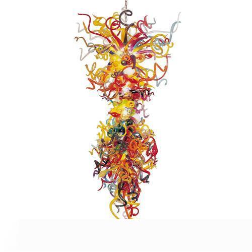 Colorful Murano glass pendant lamps for elegant wedding decor, LR1133
