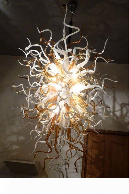 Contemporary Art Glass Lamps featuring 100% Handcrafted Blown Glass Chandeliers with CE and UL Certified Crystal LED Lighting