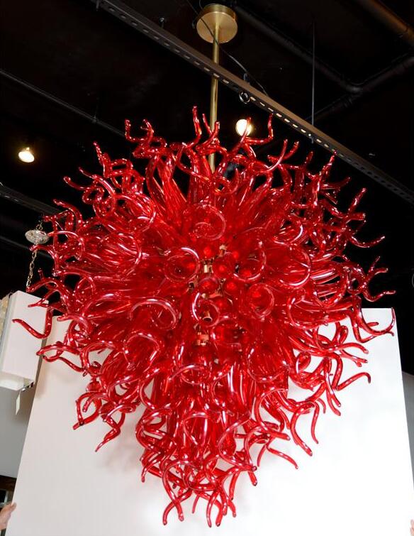 Contemporary LED chandeliers featuring handcrafted Murano glass for modern home and hospitality lighting