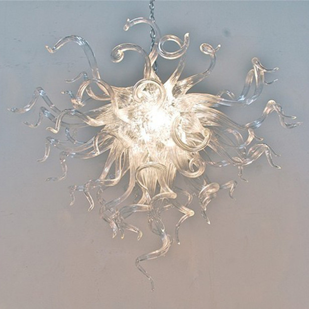 Creative LED Chandelier Pendant Lamp in White for Home Lighting Decor