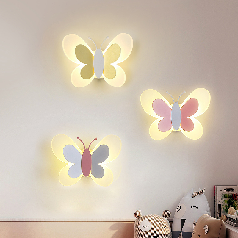 Creative Living Room Children's Bedroom Mirror Wall Lamps Aisle Bedside Light Modern Wall Lights Nordic led Reading Sconce