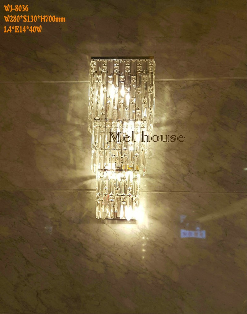 Crystal New Indoor Decorative Modern LED Wall Lamps For Bedroom Bedside Living Study Room Corridor Aisle Home Lights House Indoor Lighting

Modern crystal LED wall lamps for indoor spaces like bedrooms, living rooms, and corridors