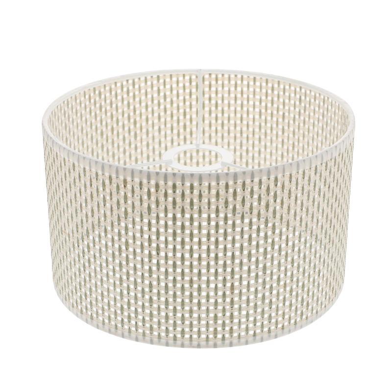 E27 contemporary woven rattan-style lamp covers for pendant, table, or floor lamps