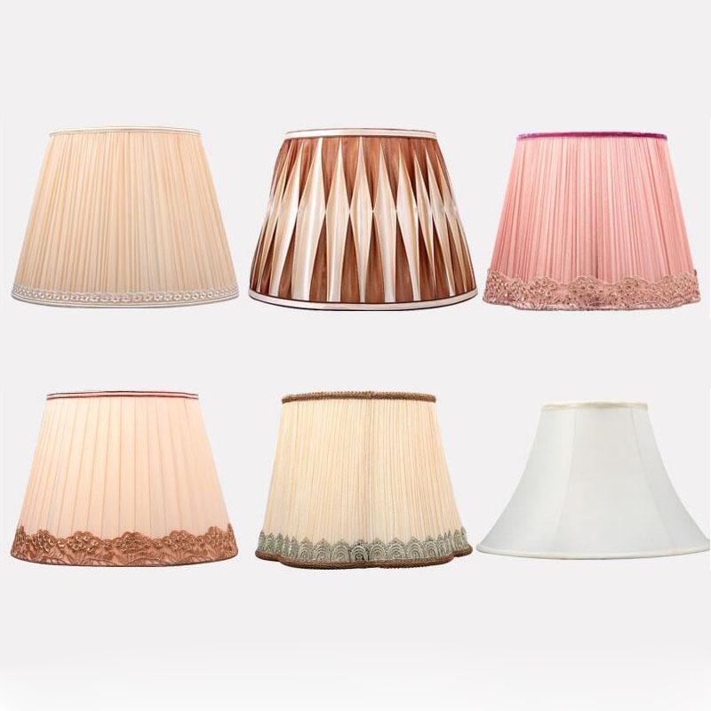 E27 modern pleated lampshade for table and bed, a stylish chandelier cover enhancing home decor