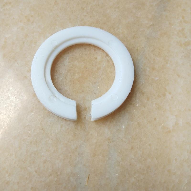 E27 to E14 lamp socket reducer rings, 10-piece set of white shade adapters for light fixtures