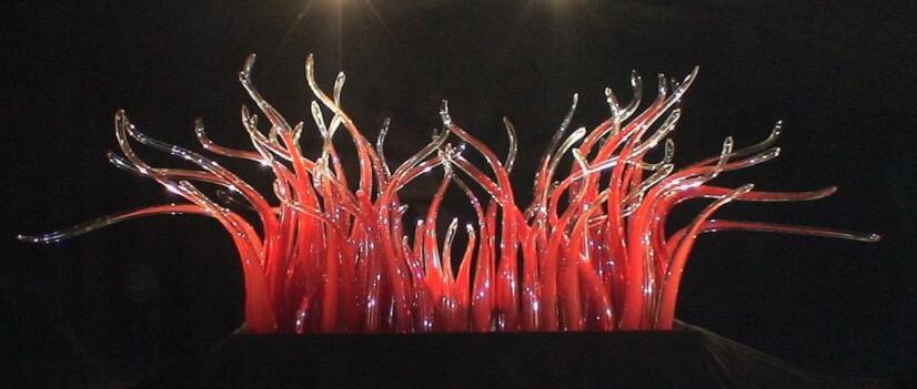 Elegant handcrafted Murano glass standing lamp for stylish showroom and table decor
