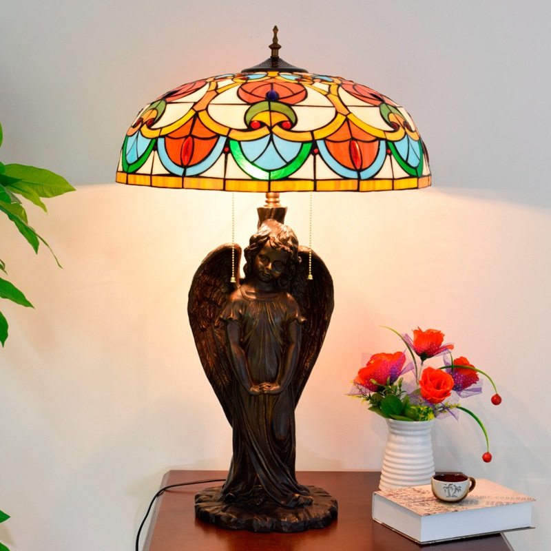 European-inspired vintage lighting for cozy living rooms, stylish restaurants, charming bedrooms, and elegant hotel bars with angel figurine decor gifts to enhance ambiance