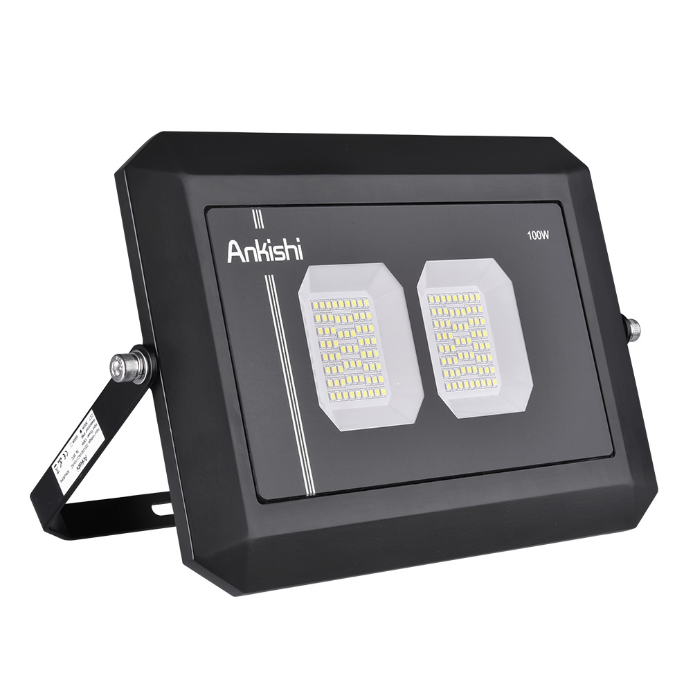 F6 200W Ultra-thin Flood Light for Gardens, Courtyards, Warehouses, Garages factory workshops Lighting Fixture Led Lamp 220-240V