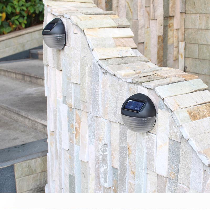 Factory wholesale of 6LED waterproof solar garden wall and step lights for outdoor landscaping