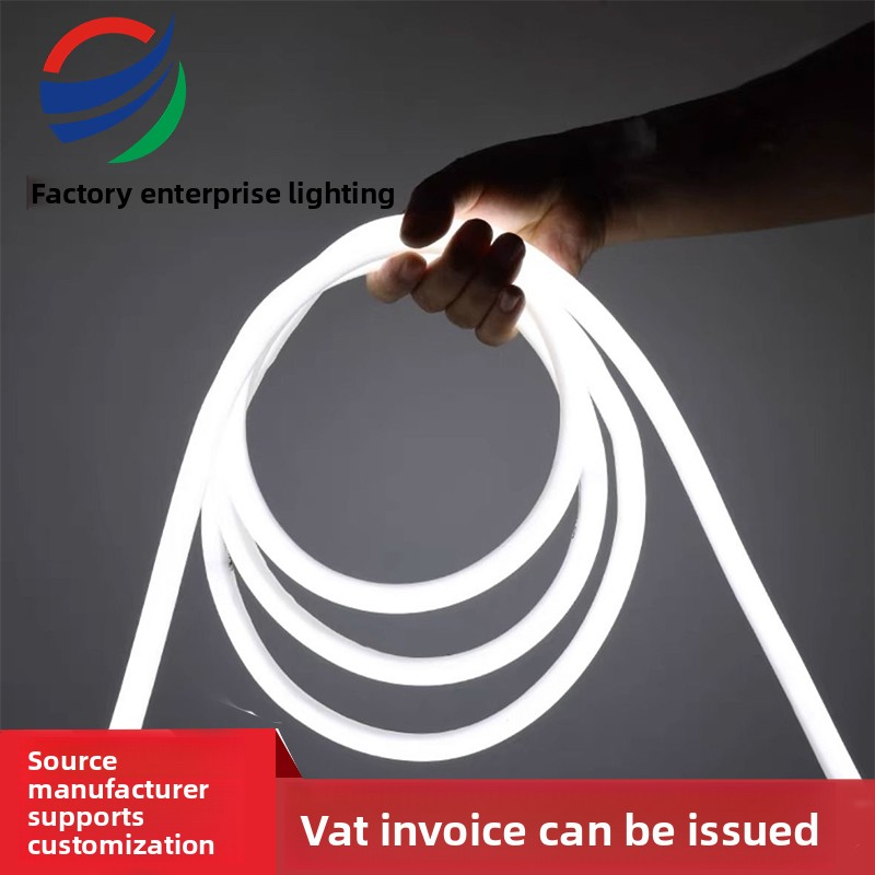 Flexible LED strip lighting, bright white, easy to install for home and business decor
