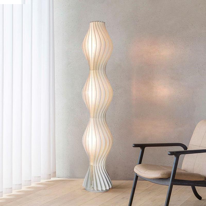 Floor Lamps Light And Shadow Art White Lamp Post-modern Simple Sales Office Living Room Bedroom Exhibition Hall Standing