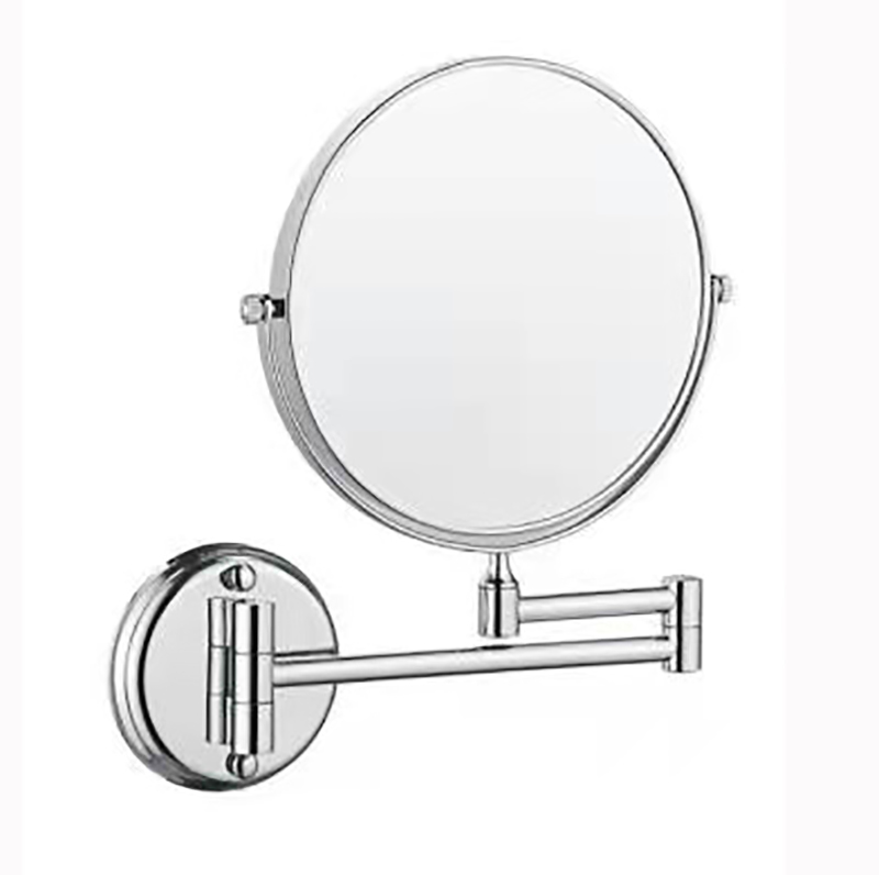 Folding mirror bathroom retractable LED high end mirror 360° rotation angle