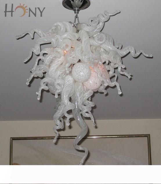 Free Shipping 100% Hand Blown Artistic Lamp Most Popular Amber Glass Wedding Cheap Europe Style Chandelier