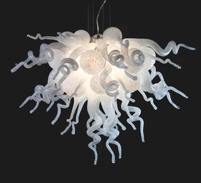 Free Shipping 110v/120v Villa Stair Lighting Fantastic Grand Glass Lighting Crystal Chandelier With Led Bulbs