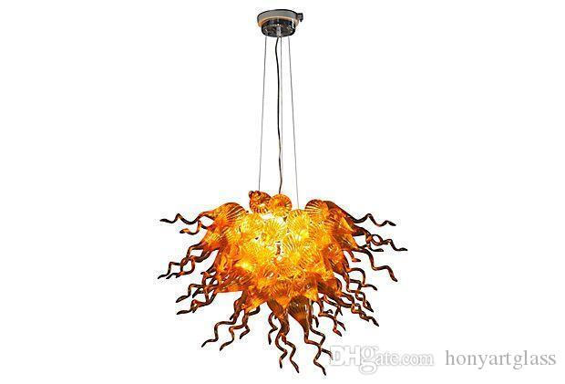 Free Shipping AC 120v/240v LED Bulbs Fancy Mini Glass Hanging Lamp Contemporary Lighting Chandeliers On Sale