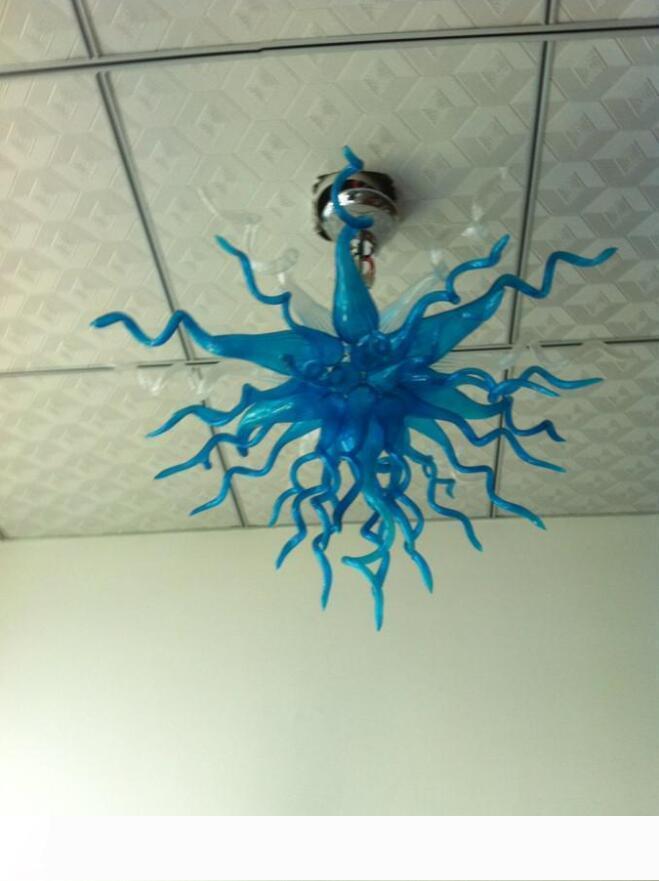 Free Shipping AC LED Bulbs 110V 240V Translucent Modern Italian Murano Glass Chandelier Lamp