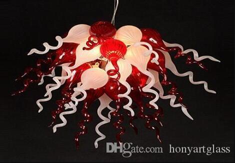 Free Shipping AC LED Bulbs 110V/240V Elegant Ceiling Light 100% Murano Glass Wrought Iron Chandelier
