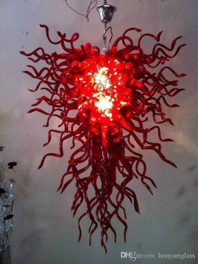 Free Shipping AC LED Bulbs 110V/240V Mini Chandelier Beautiful Vintage Modern Blown Glass Pendant Light Kitchen